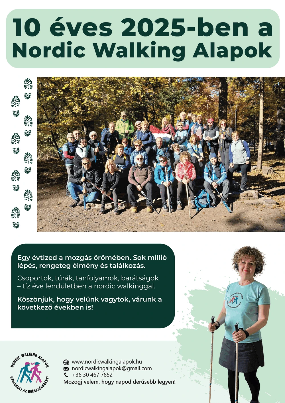 10 éves a nordicwalkingalapok 2025-ben